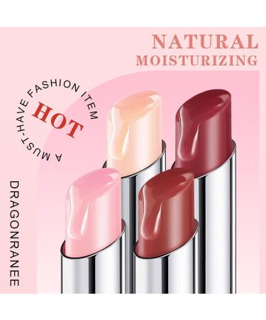 Color Changing Lipstick Jelly Lipstick Long-Lasting Waterproof Lip Gloss Warm Change Tinted Lip Balm Moisturising And Nourishing Dry Chapped Lips Lip Balm Set for Girls Teens & Women - Buy Online on GoSupps.com