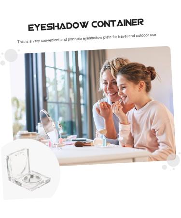  Anneome Anneome 6 Piece Transparent Storage Boxes Durable Empty Eyeshadow Blusher Trays Compact Portable Makeup Storage for Daily Use - Buy Online on GoSupps.com