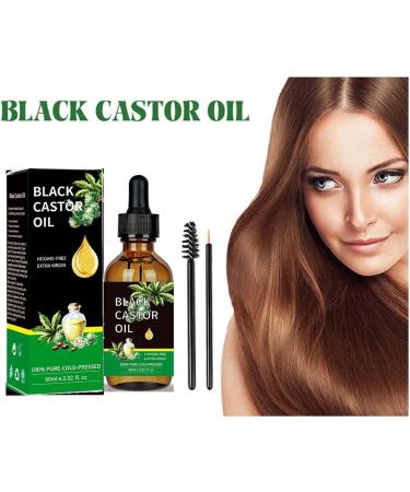 Buy Jamaican Black Castor Oil 60ml - 100% Pure Organic Hair & Body Massage Oil for Skin Moisture & Scalp Nourishment | 3PCS - Buy Online on GoSupps.com