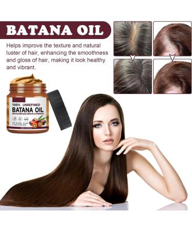 LINXINS Batana Oil for Hair Growth Raw Batana Oil Batana Oil Organic Botana Oil Repairs Damaged Hair Reduces Hair Loss - Miracle Oil for Healthier For Hair Growth (1PC - 120ml) - Buy Online on GoSupps.com