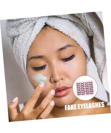 FOMIYES 14 Pairs Fake Eyelashes False Lashes Curl Lash Extensions Colored Lash Extensions Lash Extensions Clusters False Lash Extensions Fake Lashes Imitation Extend Cosplay - Buy Online on GoSupps.com