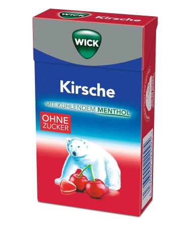 WICK Cough Drops Cherry & Eucalyptus - Sugar Free Soothing Bulk Pack (20 x 46g) - Buy Online Now! - Buy Online on GoSupps.com