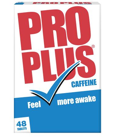 PRO PLUS 48 tablets - Caffeine Tablets - Sugar Free 48 Count (Pack of 1)
