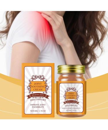  G n rique Joint Cream | 50g Body Relief - Soothing Massage Cream for Knees Back Neck Arms and Feet | For Adults and Seniors Comfort - Buy Online on GoSupps.com