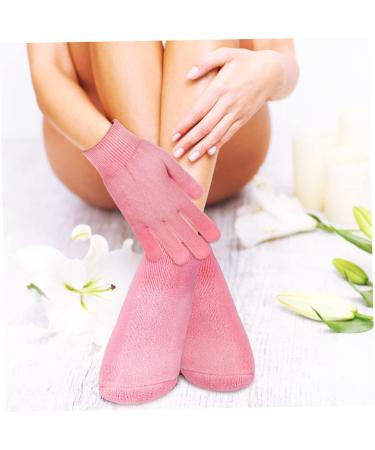 FRCOLOR Moisturizing Cover 6 Sets Spa Moisturizing Socks Essential Oil Cotton Gloves Moisturizing Gloves Overnight - Buy Online on GoSupps.com