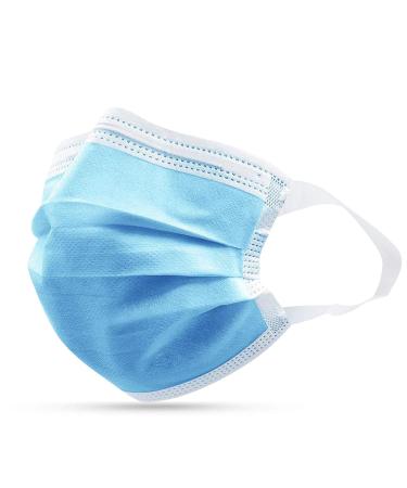 Wish Disposable Face Masks , Pack of 50, Wide Ear loop For Extra Comfort, 3 Ply, Ships from USA