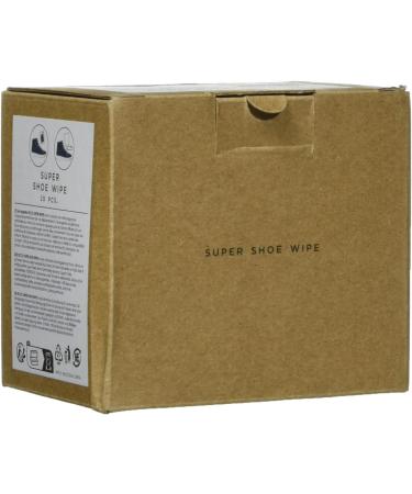 ECCO Unisex-Adult Super Shoe Wipe Box Care Product Transparent 20 Pieces - Buy Online on GoSupps.com