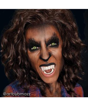 Mehron Fantasy FX - Wolfman Dark Brown Face Paint | High-Quality Makeup for Halloween & Cosplay - Buy Online on GoSupps.com