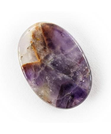 Amethyst Crystal Worry Stone - Stress Relief Gift for Birthday, Anniversary, Xmas - Buy Online on GoSupps.com