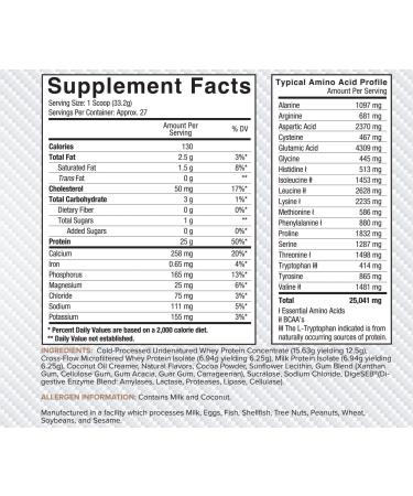 Core Nutritionals Pro Sustained Release Whey Protein Blend | with Digestive Enzymes | 25g Protein 2g Carbs | No Fillers | 2 Pound (Chocolate Caramel Candy Bar) - Buy Online on GoSupps.com