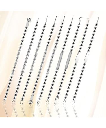 Dinikally Personalized Wood Pickle Removal Set - Custom Stainless Steel Acne Cleaning Tool Set - Professional Blemish Removal Accessories - Buy Online on GoSupps.com