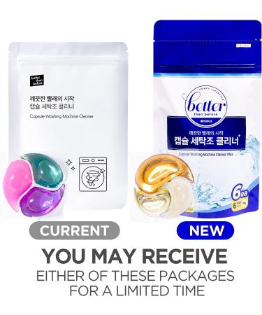 Betterthanbefore Washing Machine Cleaner Pods Odor Removal & Deep Cleaning Formula - 1 Year Supply (12 Pods) - Buy Online on GoSupps.com