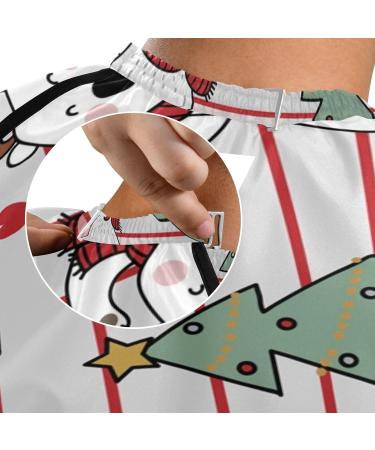 Waterproof Barber Cape - Polar Bear & Cheetah Haircut Bib for Men & Women | Unisex Hair Cutting Cape - Buy Online on GoSupps.com