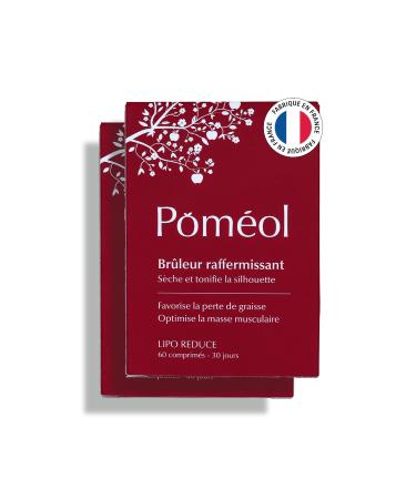 POM OL LipoReduce Food Supplement - Powerful and firming fat burner - Optimizes muscle mass - Forskolin Ascophyllum Chili pepper Vitamin B6 Chromium - 60 days