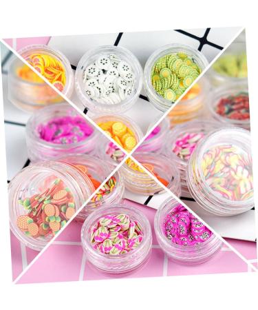 FRCOLOR 48 Boxes Fruit Slice Diy Manicure Scrapbooking Fruit Slices Pendant Charm Beads Fruit Slice Embellishments Fruit Nail Art Slices Nail Slices Space Beads 3d Cell Phone Party Table - Buy Online on GoSupps.com