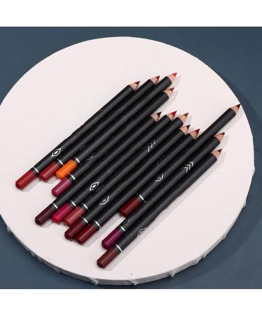 Nabi Lip Liner 12 Pcs Lipliners Set Lip Liners Set 12 Pcs Lip Liners Lip Liner Sets Lip Liner Set Italia Brown Lip Linervibely Lipliner Matte Lip Lipstick Pencil 12 Pieces Box 12g - Buy Online on GoSupps.com