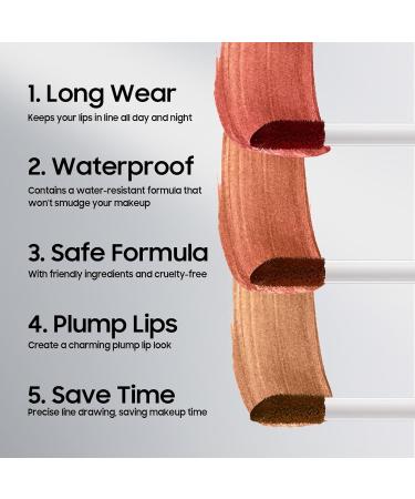 Buy Long Lasting Waterproof Lip Stain & Peel Off Lip Liner - #01 Nude | Comfortable Non-Stick Cup Vivid Color for All-Day Lip Makeup - Buy Online on GoSupps.com