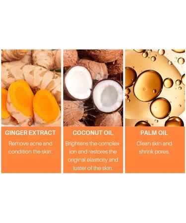  G n rique Turmeric Facial Soap Bar Honey Turmeric Soap - Facial Cleansing Bar Moisturizing Facial Soap | Facial Cleansing Soap Non Irritating Soap Bar Po - Buy Online on GoSupps.com