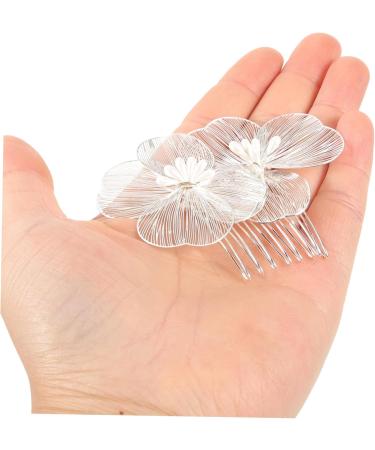 FRCOLOR Golden Hair Comb Hair Accessories for Women Flower Headpiece Side Hair Comb with Floral Pattern Hair Accessories for Women Wedding Hair Side Comb Flower Hair Side Comb Bridal Hair Comb - Buy Online on GoSupps.com