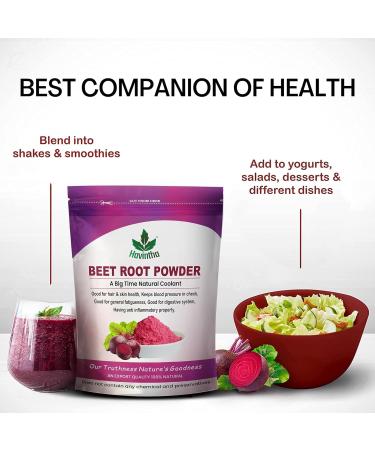 Nutranix Natural Beet Root Powder For Improves Heart Health & Support Blood Pressure Level - 227 gm - Buy Online on GoSupps.com