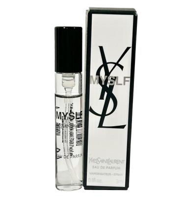 YVES SAINT LAURENT YSL Men MYSLF SPRAY Perfume MINI SMALL TRAVEL SIZE 3 ml / 0.1 Fl oz Black - Buy Online on GoSupps.com