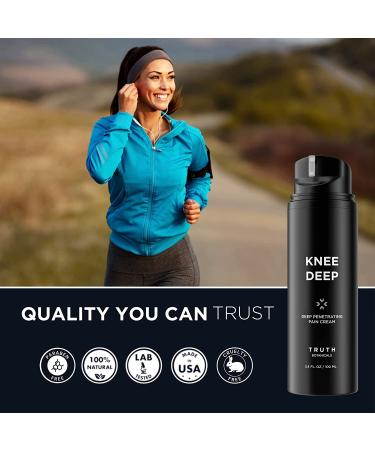 Pain Relief Cream 3.4oz - Long Lasting Muscle & Joint Relief for Athletes - Maximum Strength Menthol Rub - Non-Greasy & Non-Burning - 3oz Pack - Buy Online on GoSupps.com