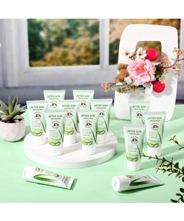 Dansib 12 Pcs After Sun Lotion Mini Aloe Vera Lotion Bulk Travel 1 oz Travel Size Aloe Vera Skin Moisturizer Organic Mini Sunscreen Bulk Party Favor Moisturizing for Face and Body - Buy Online on GoSupps.com