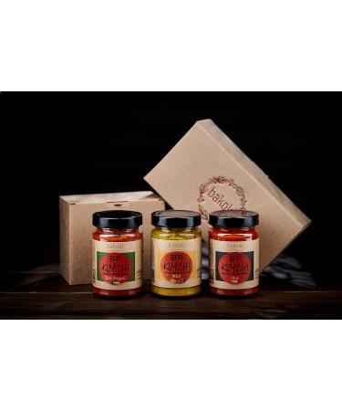Buy Bakoki KIMCHI Original Korean Recipe - MILD HOT & VEGAN (300g Pack of 3) - Authentic Taste International Shipping - Buy Online on GoSupps.com