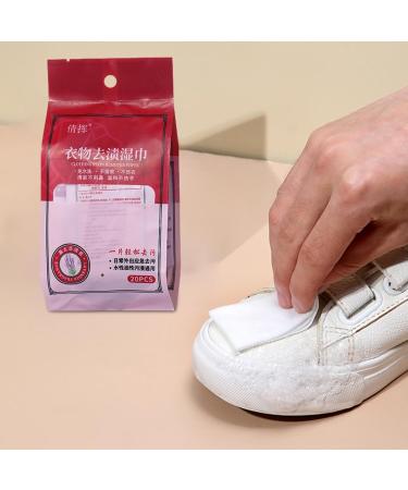 Wipes Multipurpose Wash- Instant Cleaning Wet Wipes | Lightweight Dry Cleaning Wipes for Clothes for All Kinds of Clothing and Shoes B - Buy Online on GoSupps.com