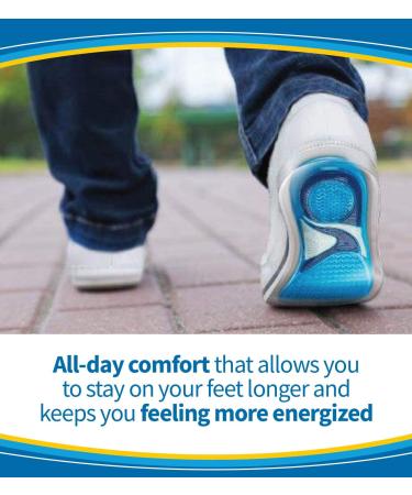 Dr. Scholl's Massaging Gel Insoles for Men (Size 8-14) - Ultimate Comfort & Energy - Buy Online on GoSupps.com