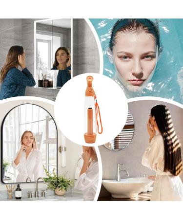 Pulv risateur facial hydratant avec atomisation pour le visage - Vaporisateur manuel portable pour soins de la peau en voyage maison et camping Orange - Buy Online on GoSupps.com