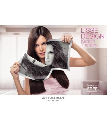 Alfaparf Lisse Design Keratin Therapy Rehydration Mask 500ml - Hydrating Hair Treatment for Smooth & Shiny Hair | International Shipping Available - Buy Online on GoSupps.com
