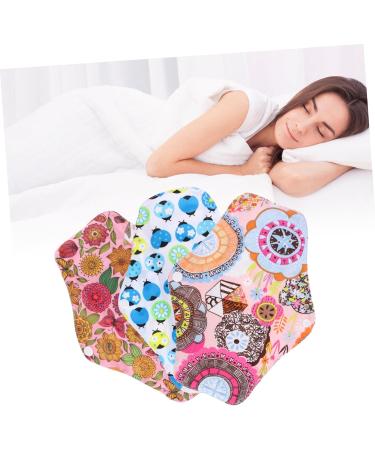 3pcs Bamboo Charcoal Reusable Cloth Menstrual Pads - Eco-Friendly Maternity & Women's Towels - Buy Online on GoSupps.com