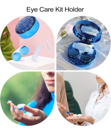 Contact Lens Container & Cases with 12 Constellation Patterns | Durable Contact Lens Dispenser Kit - Buy Online on GoSupps.com