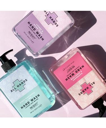 Shop MAD Beauty All Hands Hand Wash 500ml - Raspberry & Honeydew Hydrating Gel Soap for All Skin Types - Buy Online on GoSupps.com