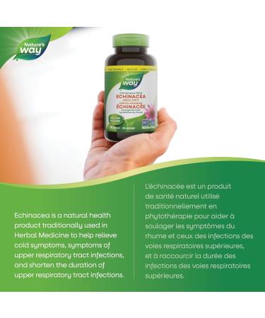 Nature's Way Echinacea Herb Health Supplement 180 Count Natural 180 count (Pack of 1) - Buy Online on GoSupps.com