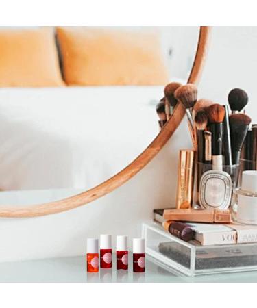 4 PCS Lip Glaze Set - Natural Formula Long-lasting Waterproof Lip Gloss & Fruit-Flavored Lip Stain for Daily Use - Shop Internationally - Buy Online on GoSupps.com