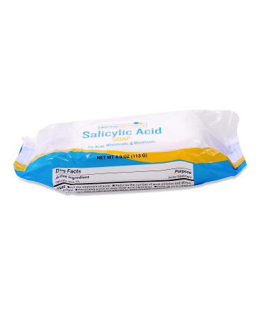 Dermaharmony 2% Salicylic Acid Soap for Acne - 2 Bars (4 oz each) - Buy Online on GoSupps.com