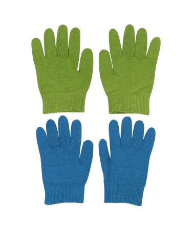 Healifty Eczema Gloves 2 Pairs Moisturizing Gloves Gel Repair Heal Eczema Cracked Dry Skin With Essential Oils And Vitamins For Dry Hard Cracked Skin Hand Care Gloves