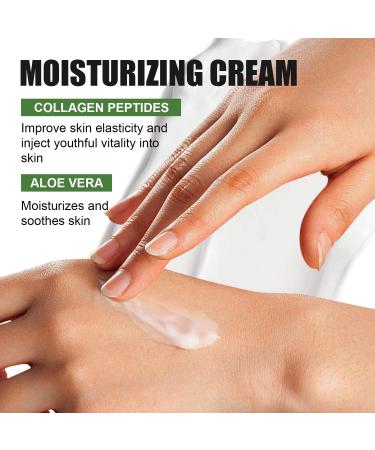 Aloe Vera Moisturizer Facial Cream Firming Anti-Wrinkle Cream with Aloe Vera and Collagen Peptides For dry rough taut skin firming and moisturizing sagging skin 1.7 Fl Oz - Buy Online on GoSupps.com