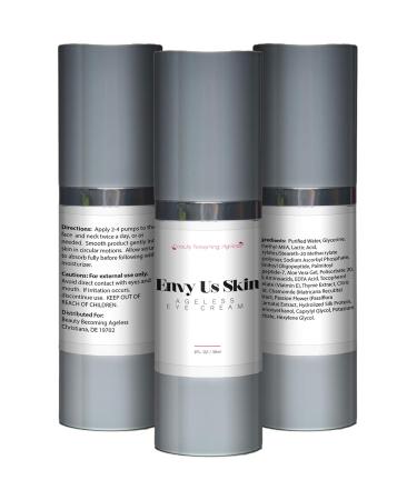 Envy Us Skin Ageless Eye Cream | Anti-Aging Crows Feet & Smile Lines Treatment | Reduce Under Eye Bags | International Shipping Available - Buy Online on GoSupps.com