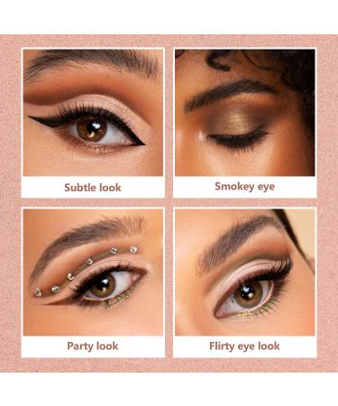 Mellow Cosmetic Eyeshadow Quad - Matte & Shimmer Palette for Women - Highly Pigmented Longwear Eye Makeup Kit (Rhea - Buy Online on GoSupps.com