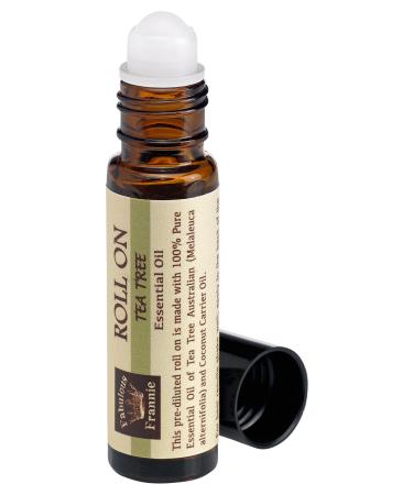 Fabulous Frannie Tea Tree Essential Oil Roll-On 10 ml Made with Pure Essential Oils