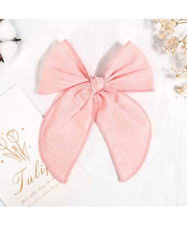 8-Piece Handmade Hair Loop Set for Toddlers - Red Cotton Accessories for Girls & Babies - Buy Online on GoSupps.com