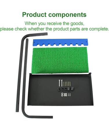 KOFULL Golf Putter Stand Display Rack | Premium Golf Club Holder & Garage Organizer - Easy to Assemble - Buy Online on GoSupps.com