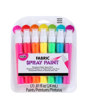 Tulip Fabric Spray Sets 31424 SOP Multi Mini Neon 7Pk 0.81 Fl Oz (Pack of 7) As Detailed - Buy Online on GoSupps.com