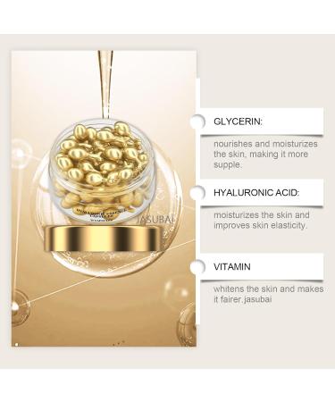 Capsules de s rum anti- ge pour le visage la vitamine E et l'acide hyaluronique s rum raffermissant hydratant au r tinol et au collag ne 30 capsules pour les rides les taches brunes (2PCS) - Buy Online on GoSupps.com