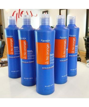 Fanola No Orange Shampoo & Conditioner Set - 350ml (11.83 fl oz) - Buy Online on GoSupps.com