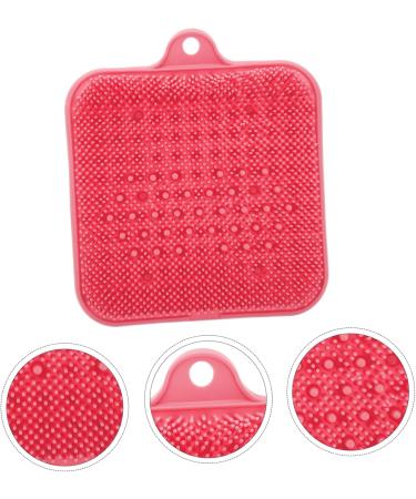 Beaupretty 1st Foot Massage Cushion - Multifunctional Shower Massage Pad & Spa Detergent Foam - 26.5x3x3.5cm Pink Foot Massager for Relaxation - Buy Online on GoSupps.com