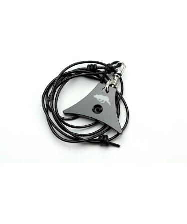 Logan A1 Black Sheepdog Whistle with Leather Lanyard - Premium Training Tool - Buy Online on GoSupps.com